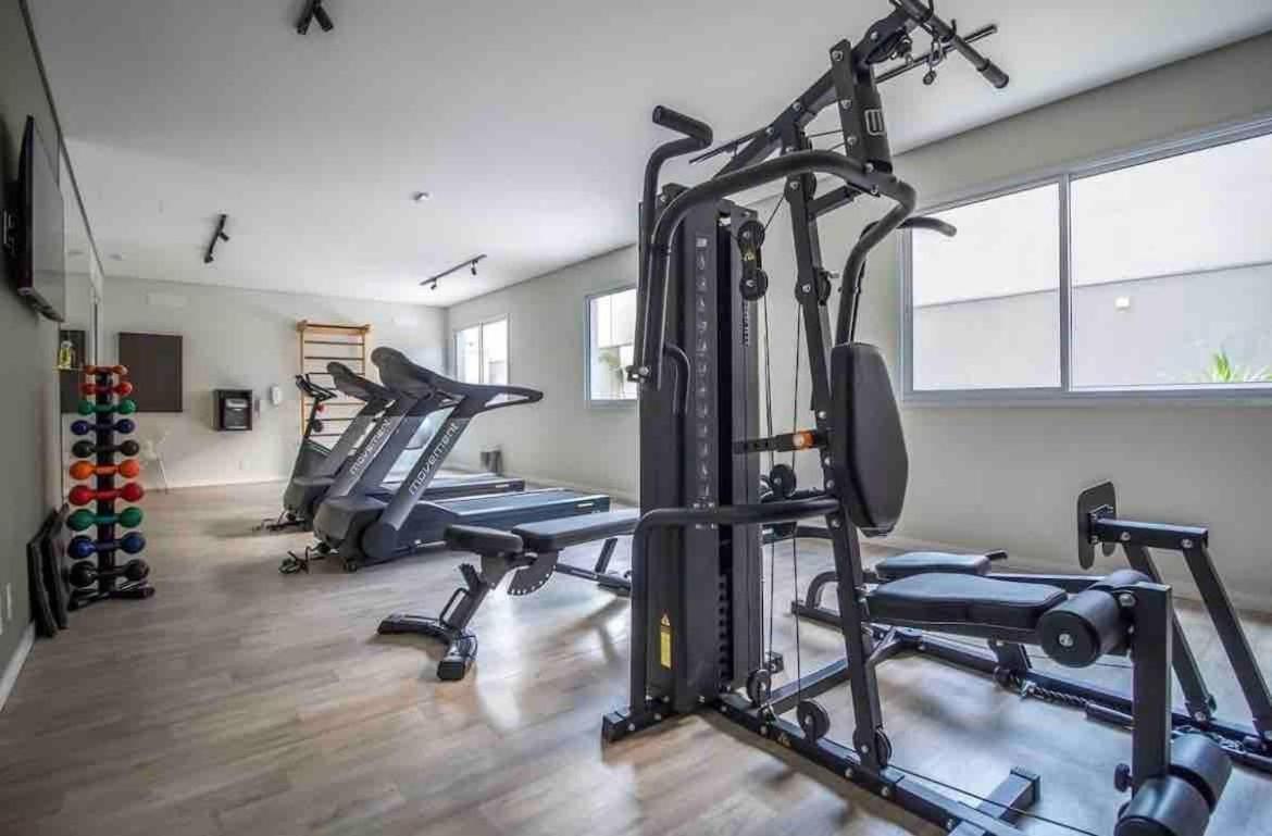 סאו פאולו Mv63 - Studio Lindo Com Piscina Prox Ao Metro Bras מראה חיצוני תמונה